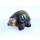 Tortue terrestre sculpté en bois de Suar - 13x7