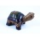 Tortue terrestre sculpté en bois de Suar - 13x7