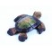 Tortue de mer sculpté en bois de Suar 17x13