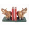 Serre-Livres Eléphant en bois de suar
