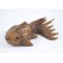 Poisson Japonais en bois de Suar 25 X 16