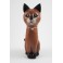 Chat Long cou en bois de suar 26 X 7