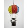 Photophore Montgolfiére Multicolore en metal