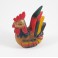 Coq sculpté en bois de Suar 15 x 14