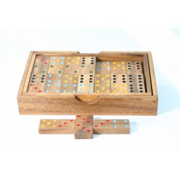 Domino 28 Pièces en bois