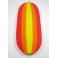 Spirale à vent en bois Rouge Orange Jaune - 40x16