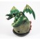 Cône Brûle Encens Dragon Volant Couché Vert