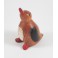 Coccinelle sculpté en bois de Suar - PM