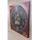 Tableau Ganesh Rouge/Nor et Or - 60x60 - TB028