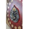 Tableau Ganesh Rouge/Nor et Or - 60x60 - TB030