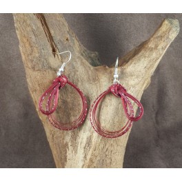 Boucles d'oreilles en Bambou (046)