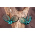 Boucles d'oreilles en Bambou (048)