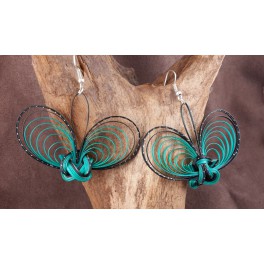 Boucles d'oreilles en Bambou (048)