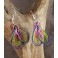 Boucles d'oreilles en Bambou (053)