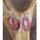 Boucles d'oreilles en Bambou (054)