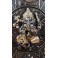 Tableau Ganesh Noir et Or - 60x60 - TB033