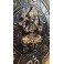 Tableau Ganesh Noir et Or - 60x60 - TB033