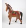 Chevaux sculpté en bois de Suar