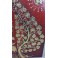 Tableau Arbre De Vie Et Fleur De Lotus Rouge et Or / Argent - 60x60 - TB038