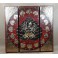 Triptyque Ganesh Rouge/Noir et Or - 60x60 - TB040