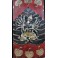 Triptyque Ganesh Rouge/Noir et Or - 60x60 - TB040