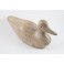 Canard sculpté en bois de Suar - 33x14