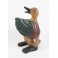 Canard sculpté en bois de Suar - 23x16