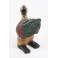 Canard sculpté en bois de Suar - 23x16
